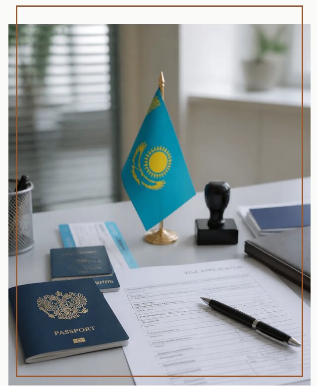 Оформление визы в Казахстан для поездки и работы в Волгограде